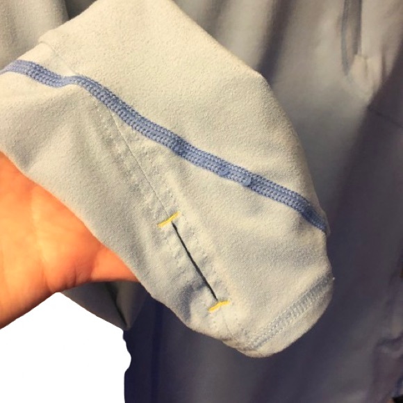 Mountain Hardwear Base Layer Women’s Blue Half Zip Pullover Size M GUC - Picture 4 of 7